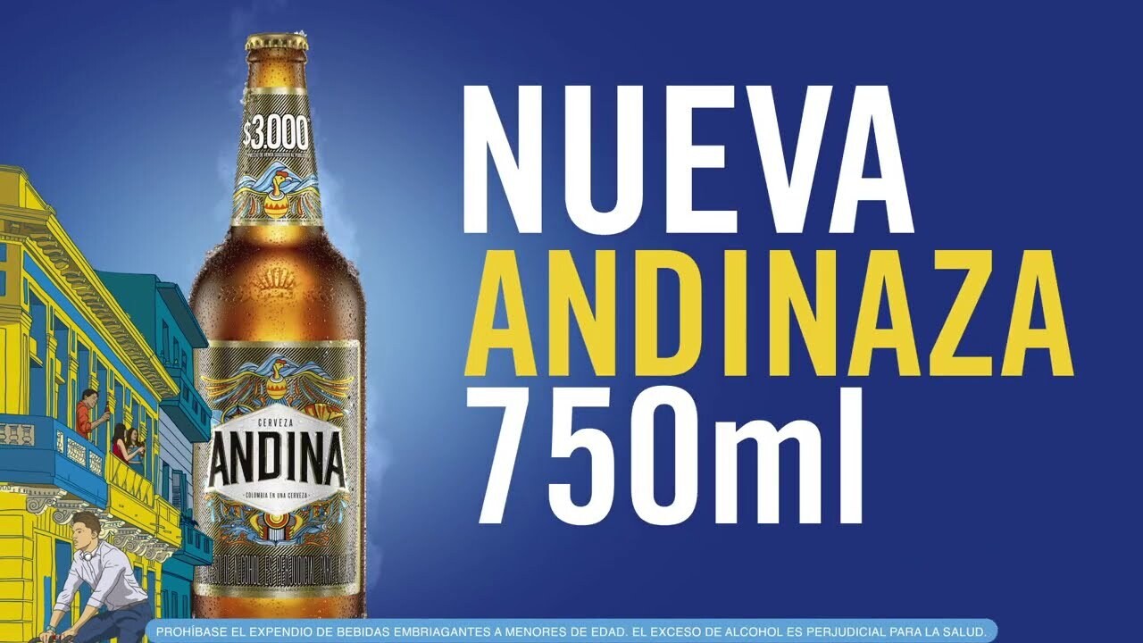 ANDINA BOTELLA 750ML X16