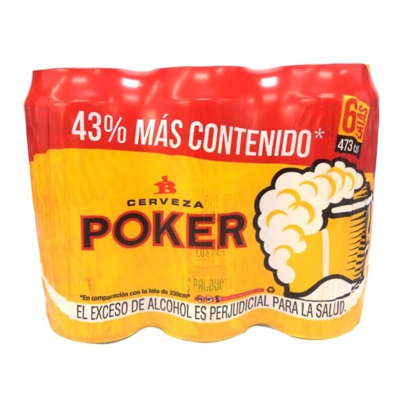 Poker 473ml x 12 Unidades