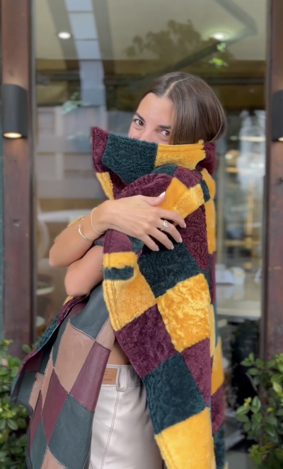 Poncho Urbano. Arlequin