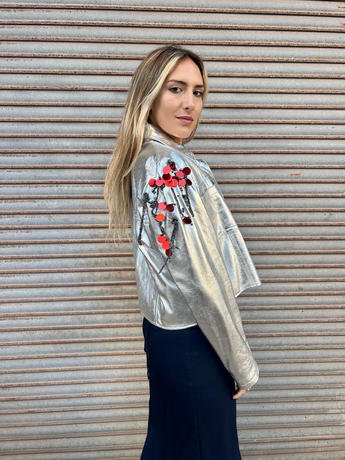 Camisa Favorita Plata- bordada