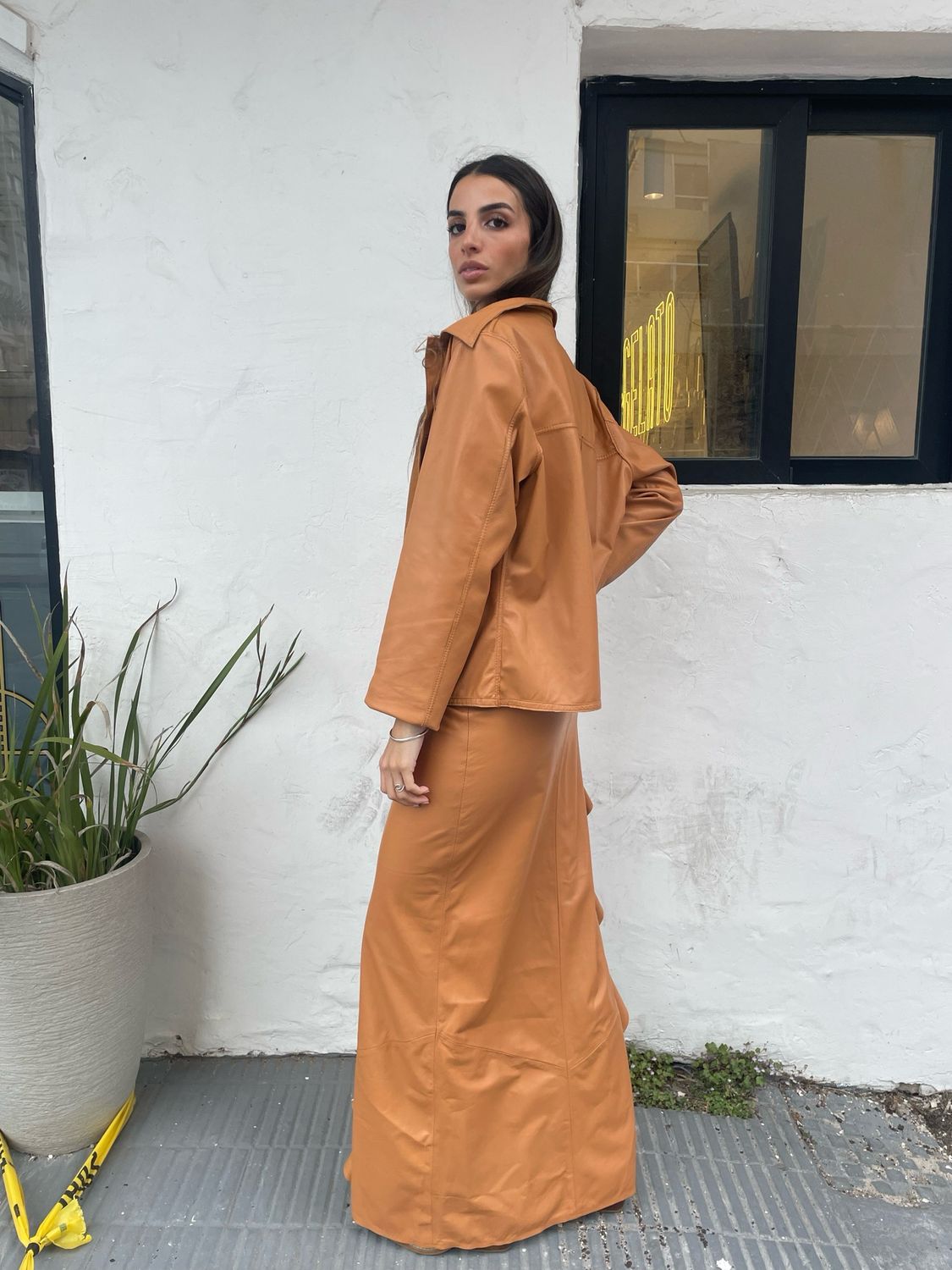 Pollera Laza- Camel