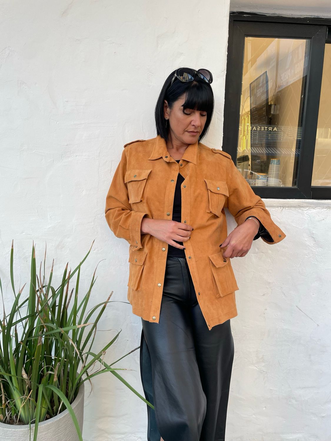 Campera Safari- Camel