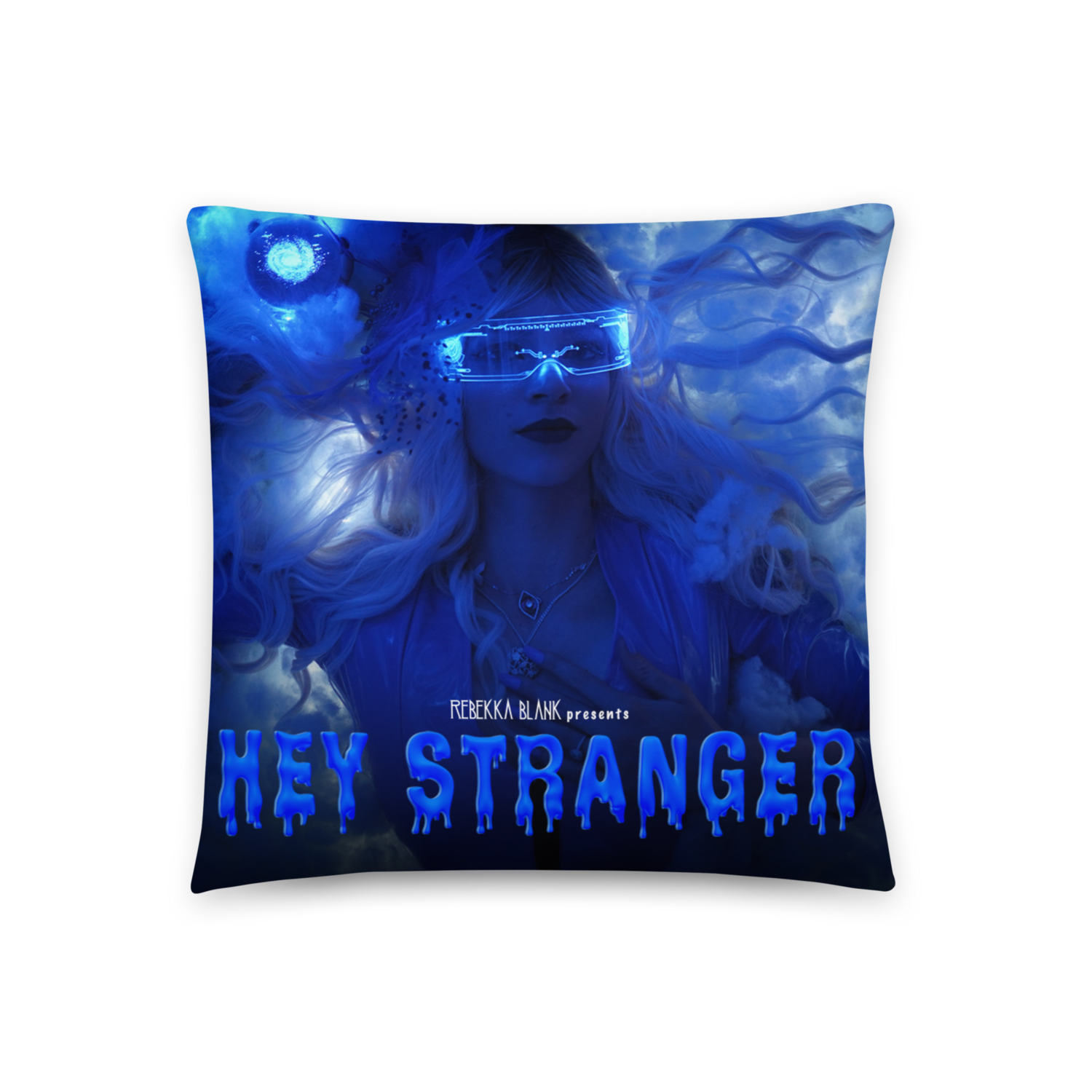 Hey Stranger Throw Pillow