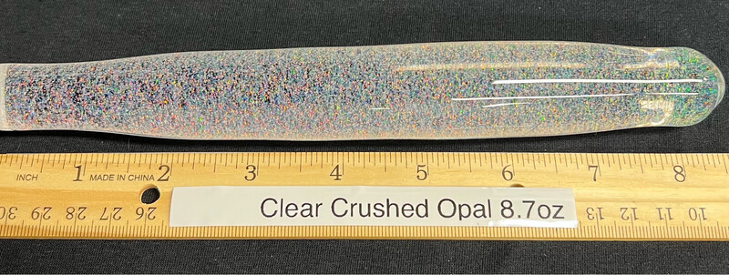 Clear Crushed Opal Rod 8.7oz