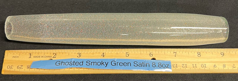 Ghosted Smoky Green Satin Crushed Opal Tube 8.8oz