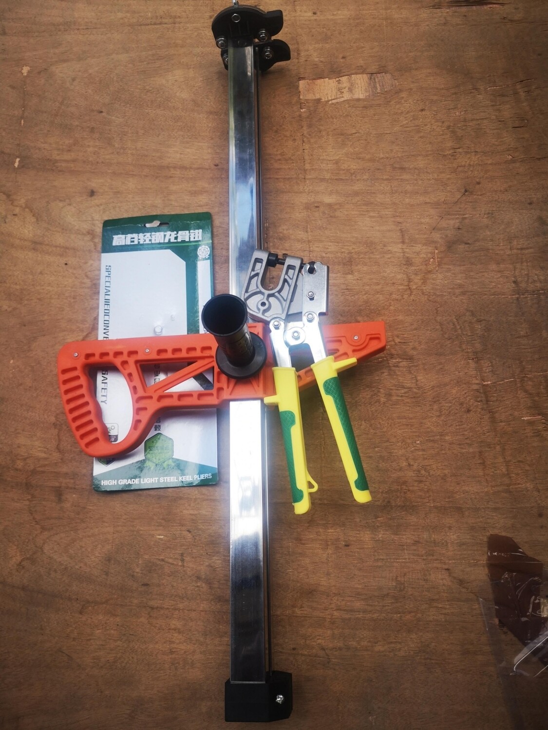 cortadora y ponchadora instalar tabla yeso