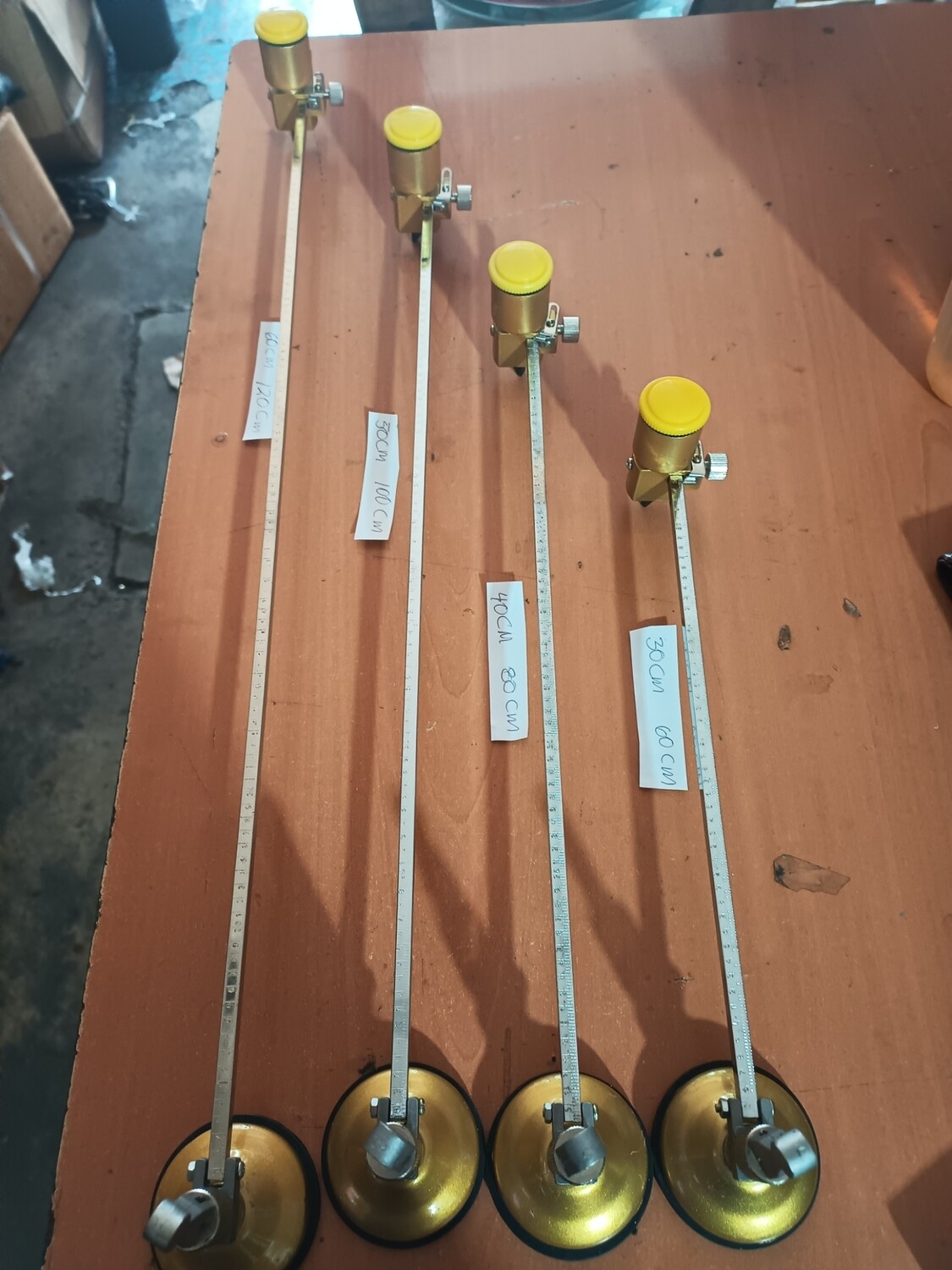 compás para cortar vidrios en círculos de 1200mm