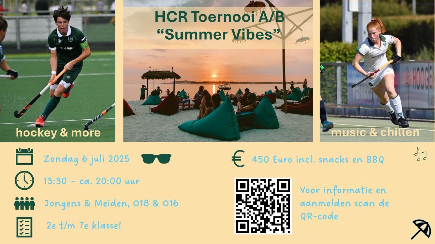 HC Rotterdam A/B Toernooi - Betaling extra speler