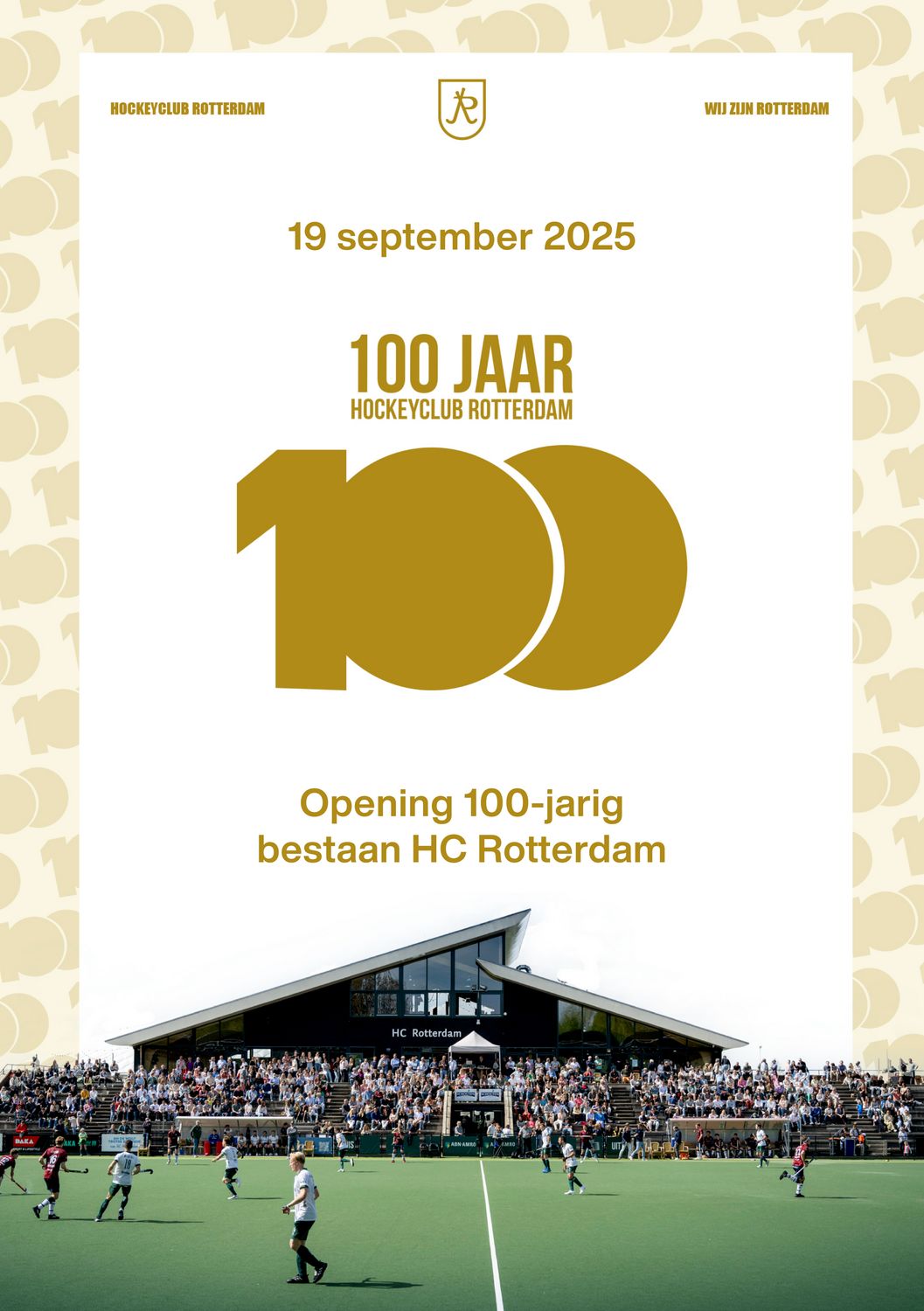 Opening 100 jaar HC Rotterdam - Jeugddag