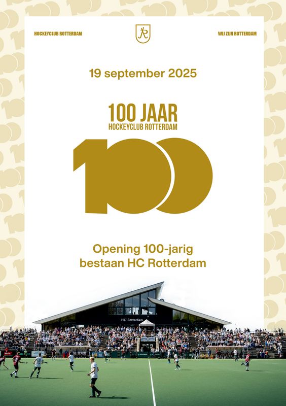 Opening 100 jaar HC Rotterdam - Jeugddag