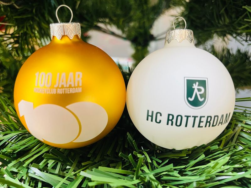 Kerstballen wit & goud