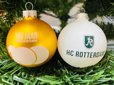 Kerstballen wit & goud