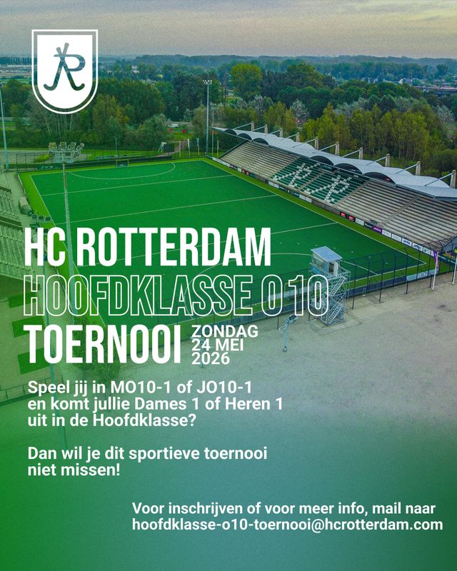 Hoofdklasse O10 Toernooi 2026