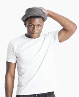 White tee | Men