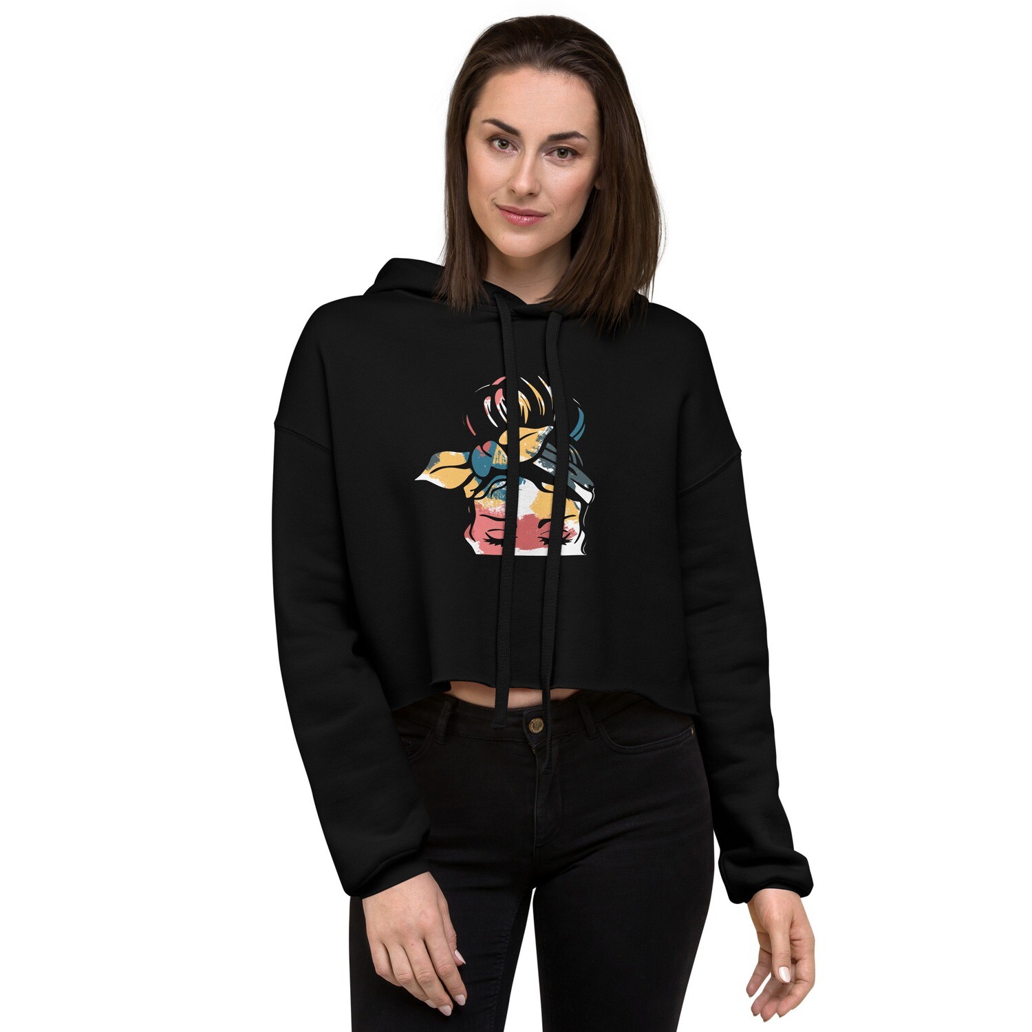 Societal Warrior Crop Hoodie