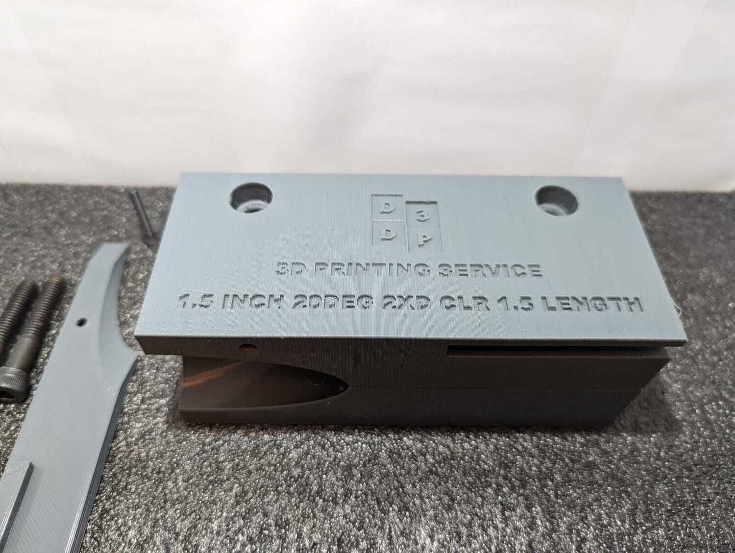 1.5 Inch 20 degree 2 into 1 Exhaust Collector Cutting Jig