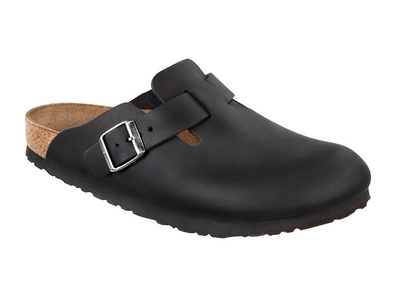 BOSTON OILED LEATHER - BLACK