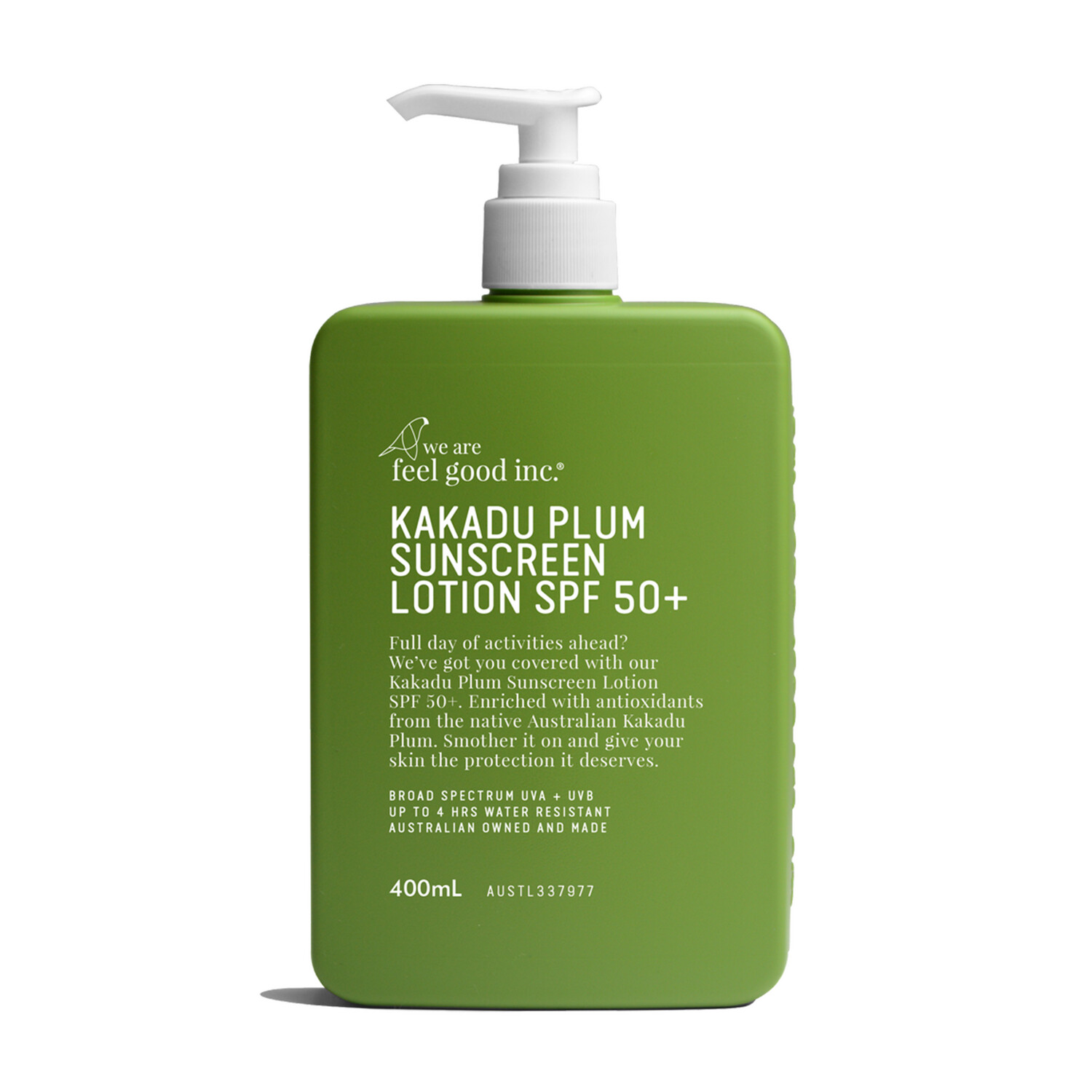 KAKADU PLUM SUNSCREEN LOTION SPF 50+ - 400ML