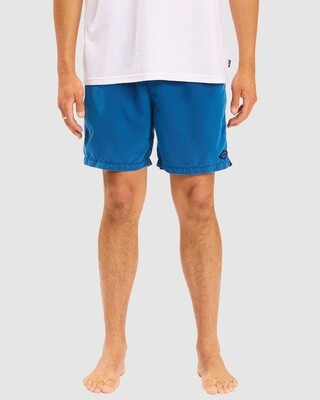 ALL DAY OVD LAYBACK SHORTS -DENIM BLUE