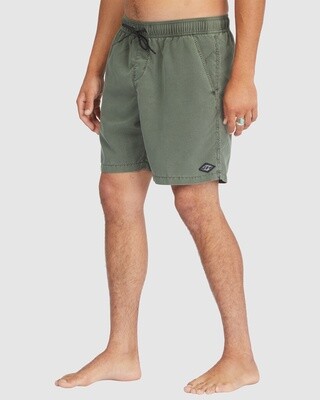 ALL DAY OVD LAYBACK SHORTS -PINE