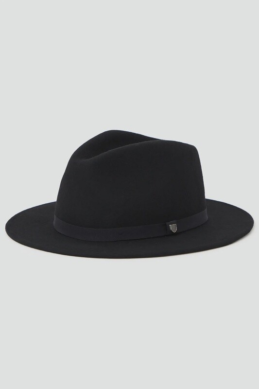 MESSER PACKABLE FEDORA - BLACK