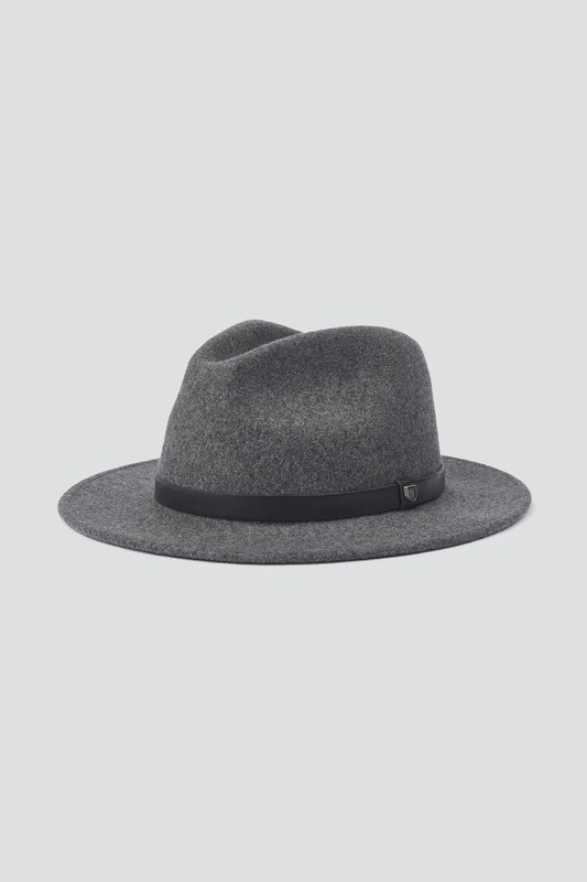 MESSER FEDORA -  HEATHER GREY