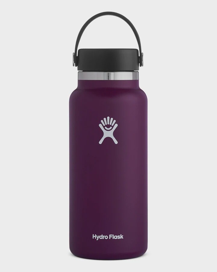 32 OZ WIDE MOUTH FLEX CAP- EGGPLANT