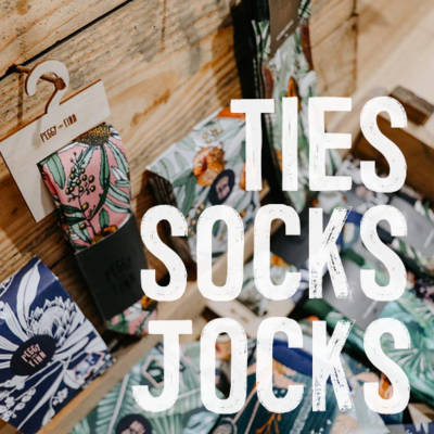 Ties + Socks + Jocks