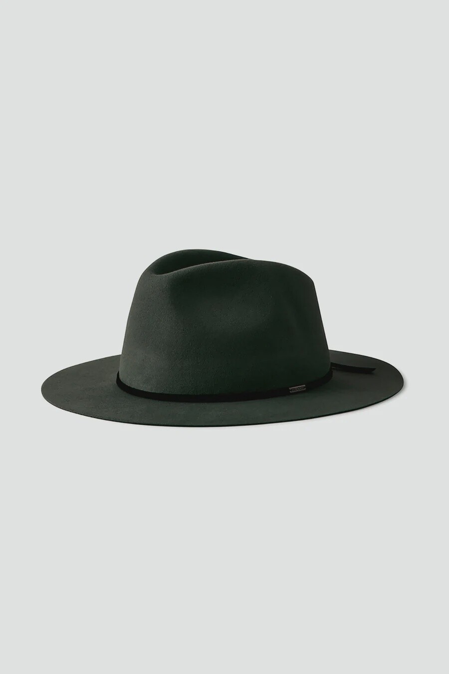 WESLEY PACKABLE FEDORA - WASHED BLACK