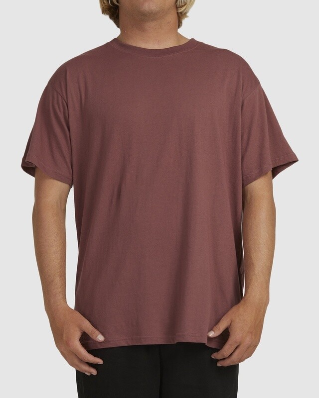 PREMIUM WAVE WASH TEE - VINTAGE ROSE