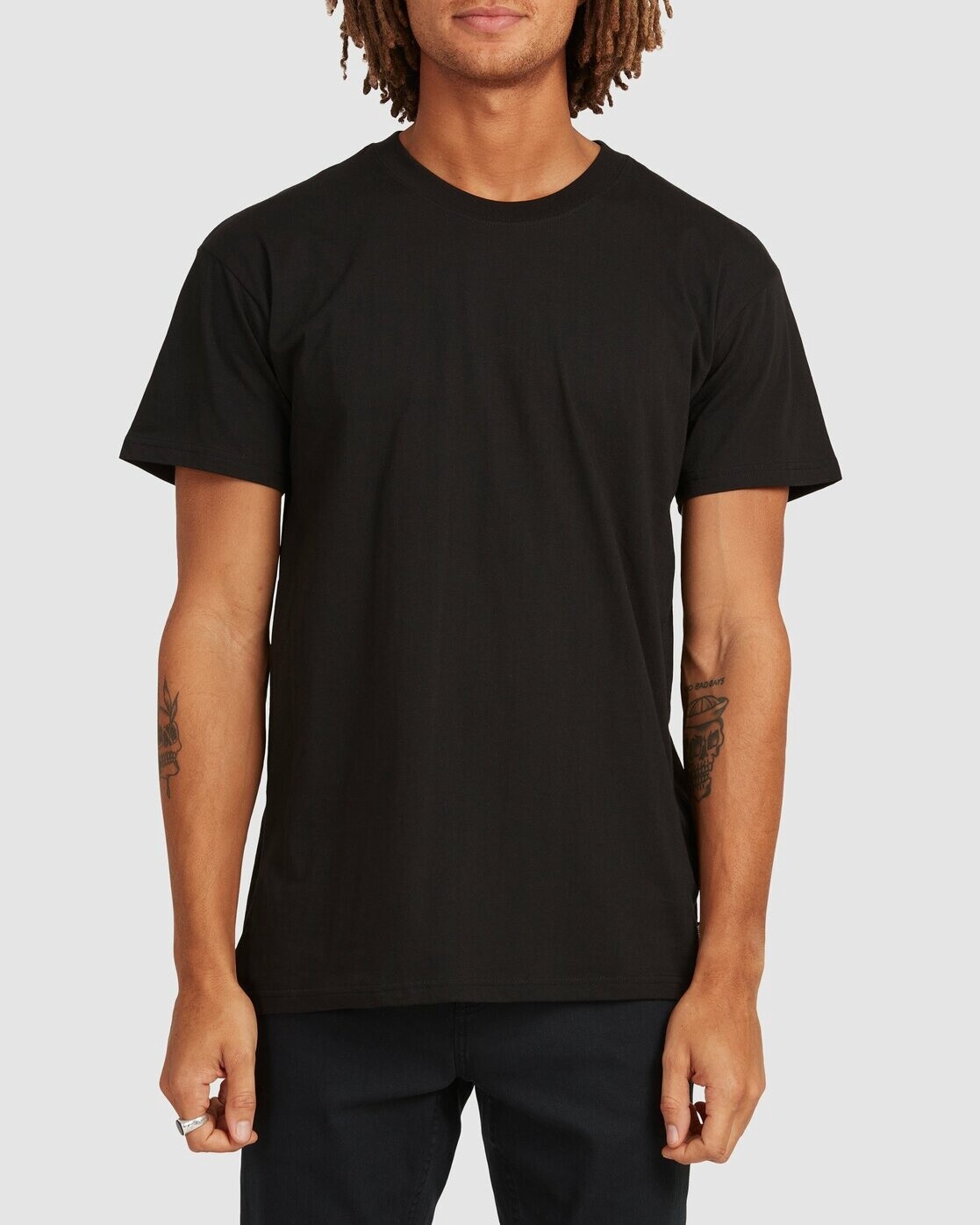 PREMIUM WAVE WASH TEE - BLACK