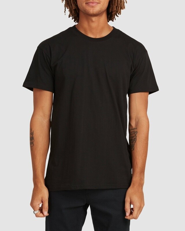 PREMIUM WAVE WASH TEE - BLACK