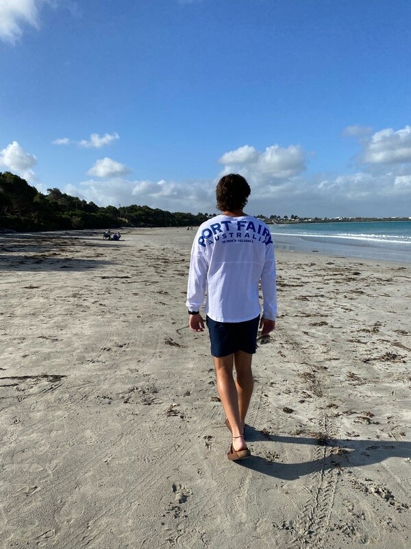 PORT FAIRY SWEAT - WHITE