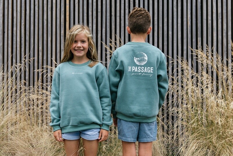 THE PASSAGE PORT FAIRY KIDS CREW - NORFOLK PINE