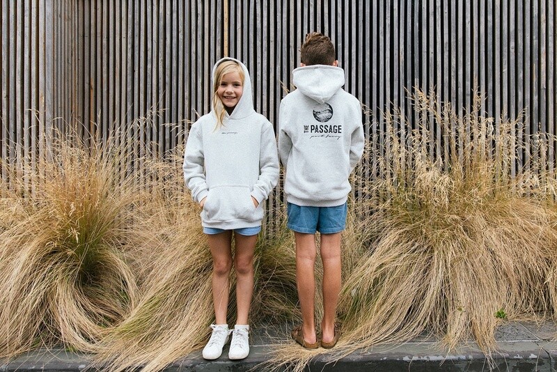 THE PASSAGE PORT FAIRY KIDS HOOD - OVERCAST