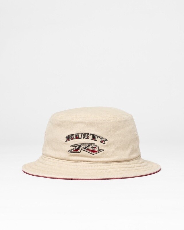 BEEN BETTER REVERSIBLE BUCKET HAT - RIO RED