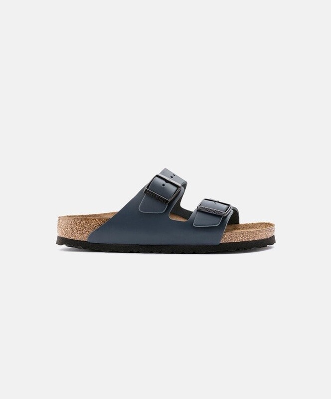 ARIZONA OILED LEATHER - BLUE - SOFT NARROW FOOTBED