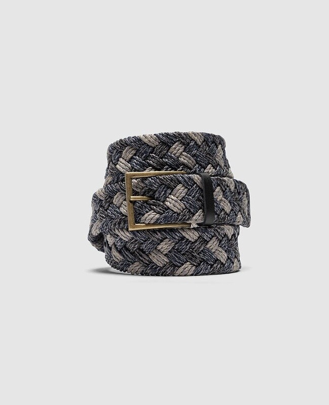 THAMES WEAVE BELT - DENIM