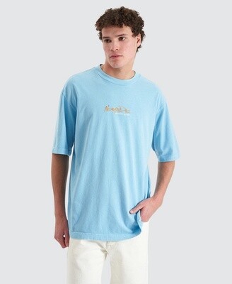 YONDER OVERSIZED TEE - PIGMENT AIR BLUE