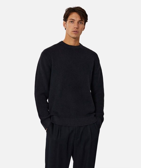 THE NORWOOD KNIT - WASHED BLACK