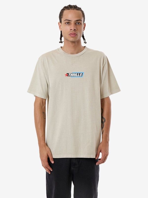 LOCKSTAR MERCH FIT TEE - STONE