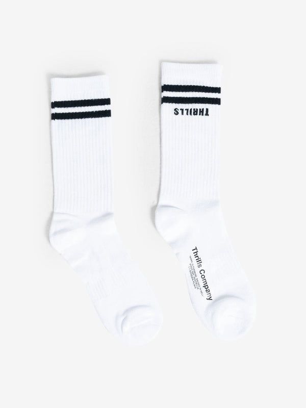 MINIMAL THRILL 5 PACK SOCK - WHITE
