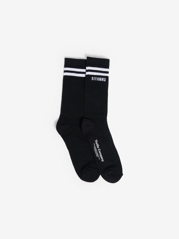 MINIMAL THRILLS 5 PACK SOCK - BLACK
