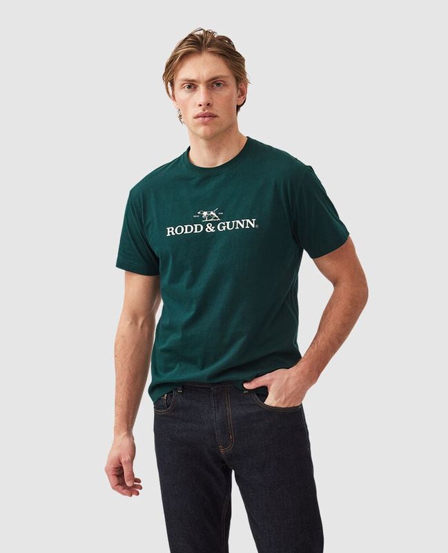 LOGO T - SHIRT - BOTTLE GREEN