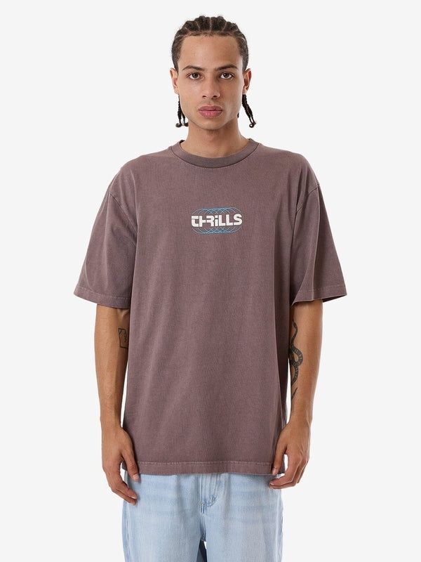 EVOLUTION OVERSIZE FIT TEE - SPARROW