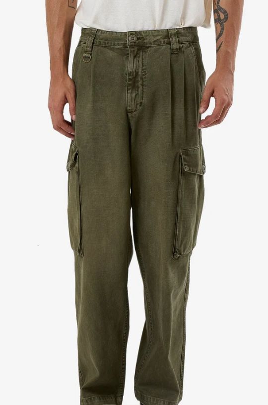 ISSUED BIG SLACKER CARGO PANT - GRAPE LEAF