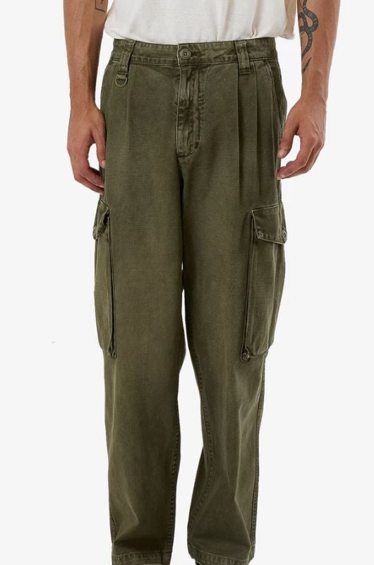 ISSUED BIG SLACKER CARGO PANT - GRAPE LEAF