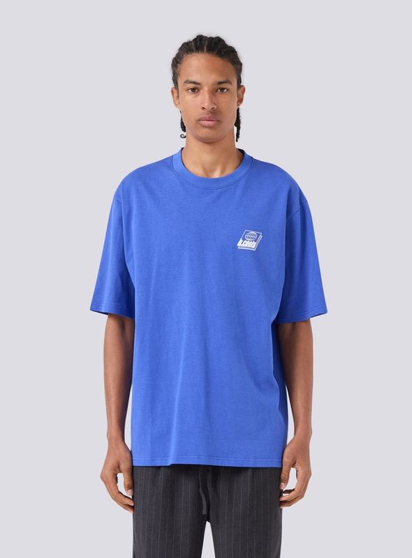 BLUEPRINT TEE - CYBER BLUE