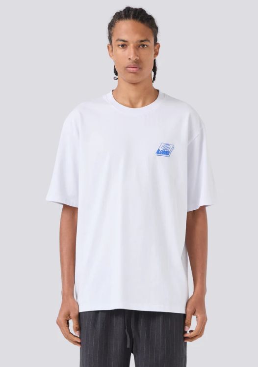 BLUEPRINT TEE - WHITE