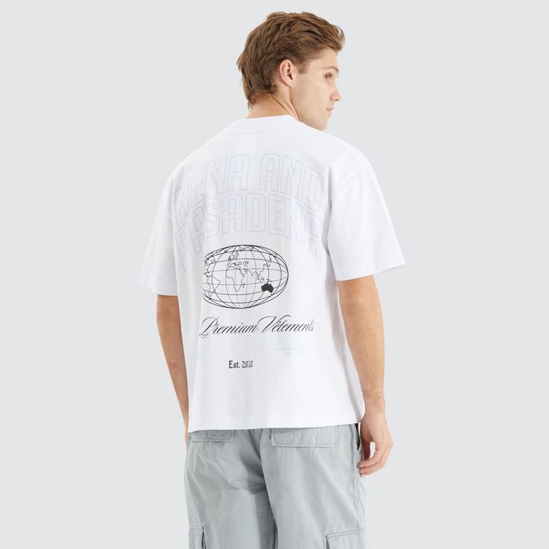 COLLECTIVE STREET TEE - OPTICAL WHITE